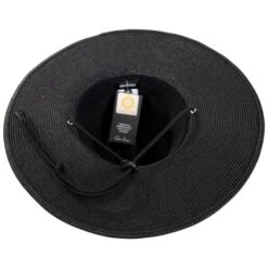 Mitch Toyo Braid Lifeguard Hat - Black 7 Mitch Toyo Braid Lifeguard Hat - Black -Novel Accessories 475002