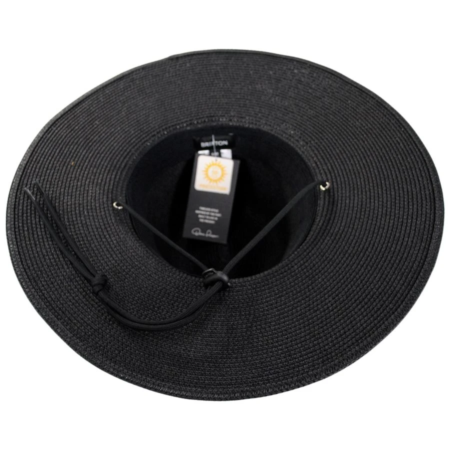 Mitch Toyo Braid Lifeguard Hat - Black 5 Mitch Toyo Braid Lifeguard Hat - Black - Image 3