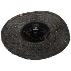 Bells II Palm Leaf Straw Lifeguard Hat - Black 7 Bells II Palm Leaf Straw Lifeguard Hat - Black -Novel Accessories 475085