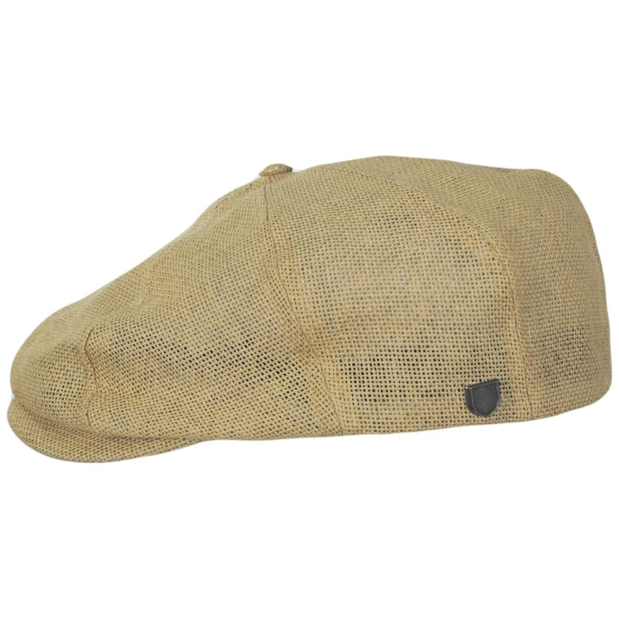 Brood Toyo Straw Newsboy Cap - Natural 4 Brood Toyo Straw Newsboy Cap - Natural - Image 2