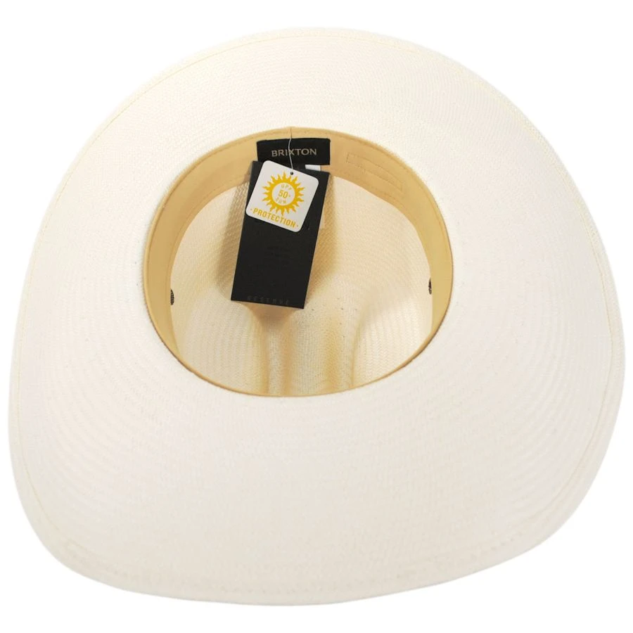 El Paso Reserve Shantung Straw Western Hat 5 El Paso Reserve Shantung Straw Western Hat - Image 3