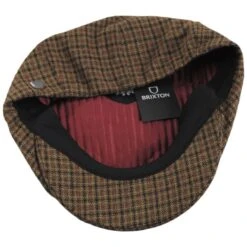 Brood Plaid Newsboy Cap - Caramel 7 Brood Plaid Newsboy Cap - Caramel -Novel Accessories 475733