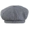 Stetson Silk And Cotton Glencheck Plaid Newsboy Cap -Novel Accessories 475853