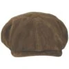 Stetson Hatteras Split Calf Leather Newsboy Cap -Novel Accessories 475898