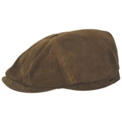 Stetson Hatteras Split Calf Leather Newsboy Cap 6 Stetson Hatteras Split Calf Leather Newsboy Cap -Novel Accessories 475901