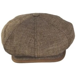 Stetson Linen Newsboy Cap