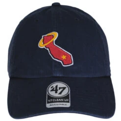 '47 BRAND Los Angeles Angels Of Anaheim MLB Home Clean Up Strapback Baseball Cap Dad Hat