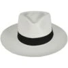 Panama Straw Grade 10 C-Crown Fedora Hat -Novel Accessories 476991
