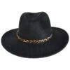 Leopard Band Toyo Straw Safari Fedora Hat 1 Leopard Band Toyo Straw Safari Fedora Hat -Novel Accessories 477123