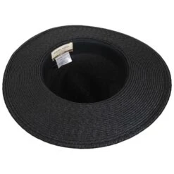 Leopard Band Toyo Straw Safari Fedora Hat 7 Leopard Band Toyo Straw Safari Fedora Hat -Novel Accessories 477131