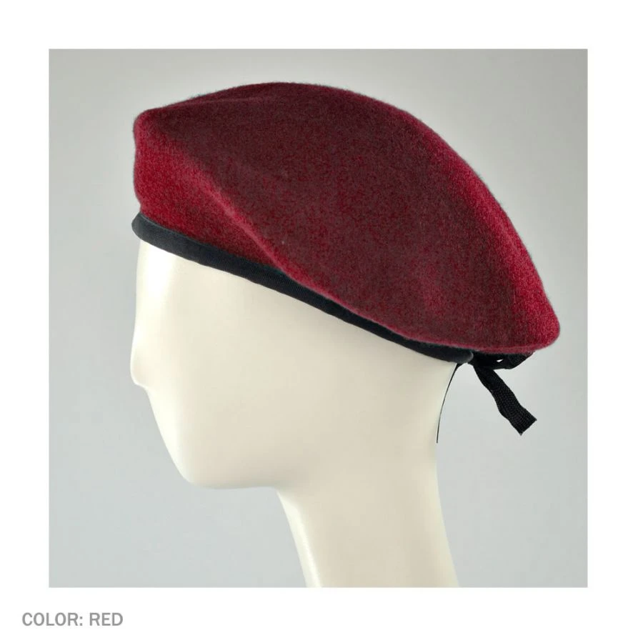 Wool Military Beret 5 Wool Military Beret - Image 3