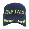 Captain Snapback Baseball Cap - Navy Blue