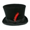 Victorian Wool Felt Top Hat