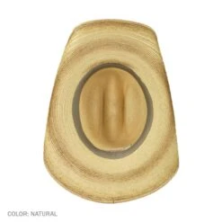 Nuts And Bolts Guatemalan Palm Leaf Straw Hat -Novel Accessories 74570