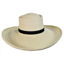 Sam Houston Planter Guatemalan Palm Leaf Straw Hat