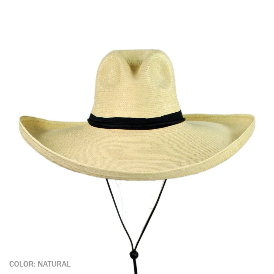 Gus Wide Brim Guatemalan Palm Leaf Straw Hat 4 Gus Wide Brim Guatemalan Palm Leaf Straw Hat - Image 2