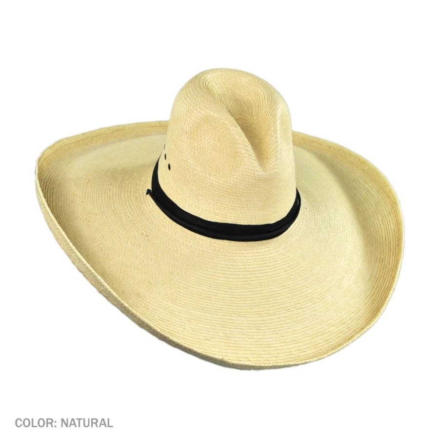 Gus Wide Brim Guatemalan Palm Leaf Straw Hat 5 Gus Wide Brim Guatemalan Palm Leaf Straw Hat - Image 3