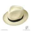 Stetson Retro Panama Straw Fedora Hat