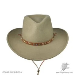 Stetson Santa Fe Crushable Wool Felt Western Hat