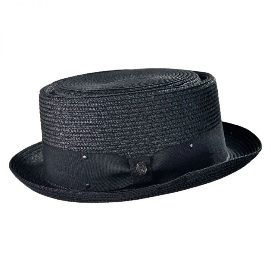 Toyo Straw Braid Pork Pie Hat 4 Toyo Straw Braid Pork Pie Hat - Image 2