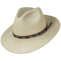 Bailey Cutler Panama Straw Fedora Hat 7 Bailey Cutler Panama Straw Fedora Hat -Novel Accessories size l 1