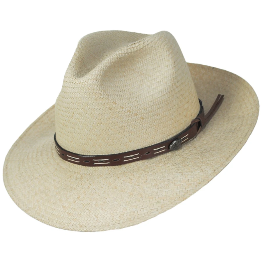 Bailey Cutler Panama Straw Fedora Hat 5 Bailey Cutler Panama Straw Fedora Hat - Image 3