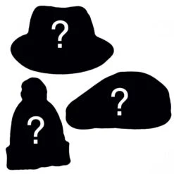 Triple Threat - Three Hat Assortment 7 Triple Threat - Three Hat Assortment -Novel Accessories size l