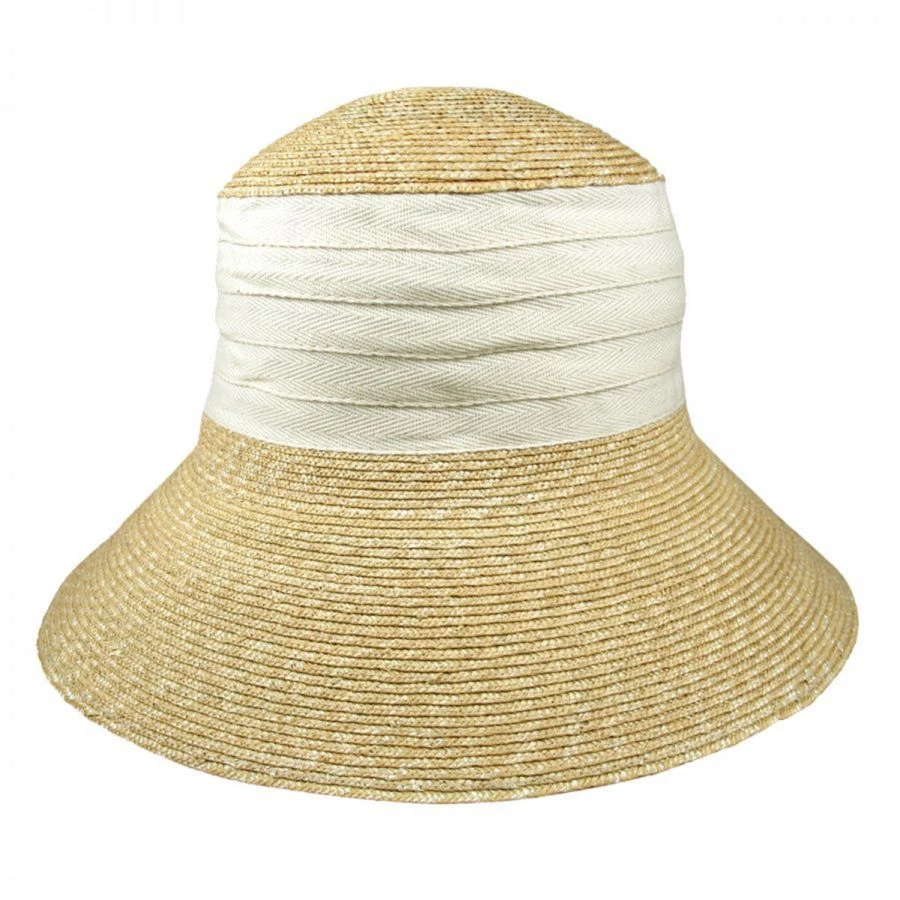 Packable Wheat Straw Sun Hat 4 Packable Wheat Straw Sun Hat - Image 2